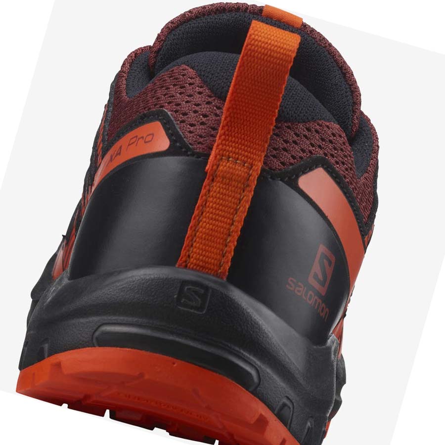 Salomon XA PRO V8 Çocuk Patika Koşu Ayakkabısı Turuncu | TR 2032ZUT